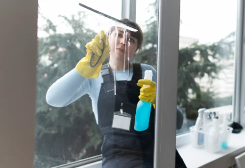Nettoyage de vitres intérieures et extérieures à Balanzac